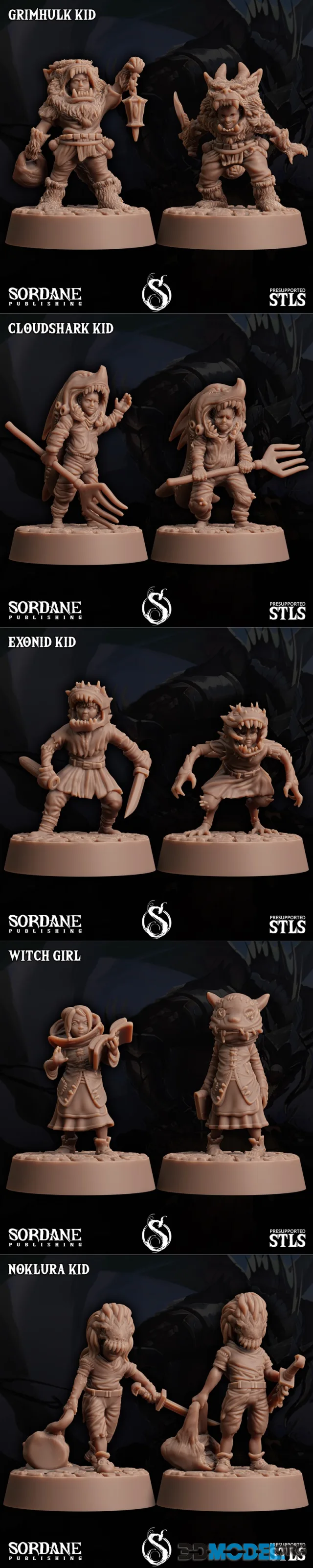 Sordane Publishing - Haunted Children – Printable