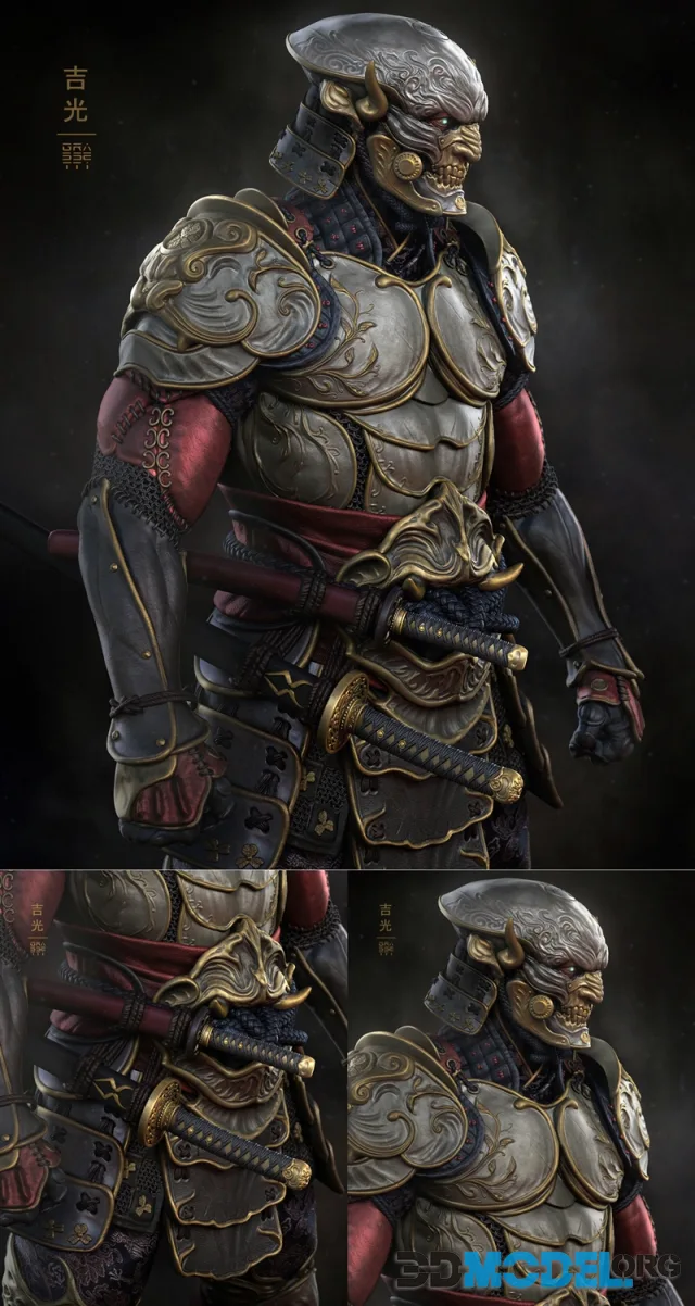 Raf Grassetti - Ashikaga Yoshimitsu – Printable