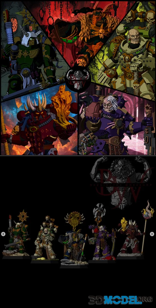 Elite Evil Space Soldiers v.1 – Printable