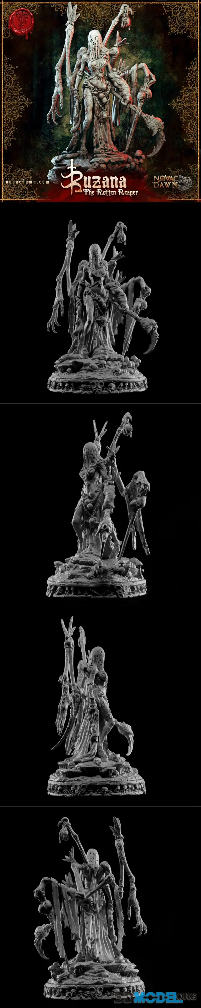 Zuzana - The Rotten Reaper of Dead Swamps – Printable