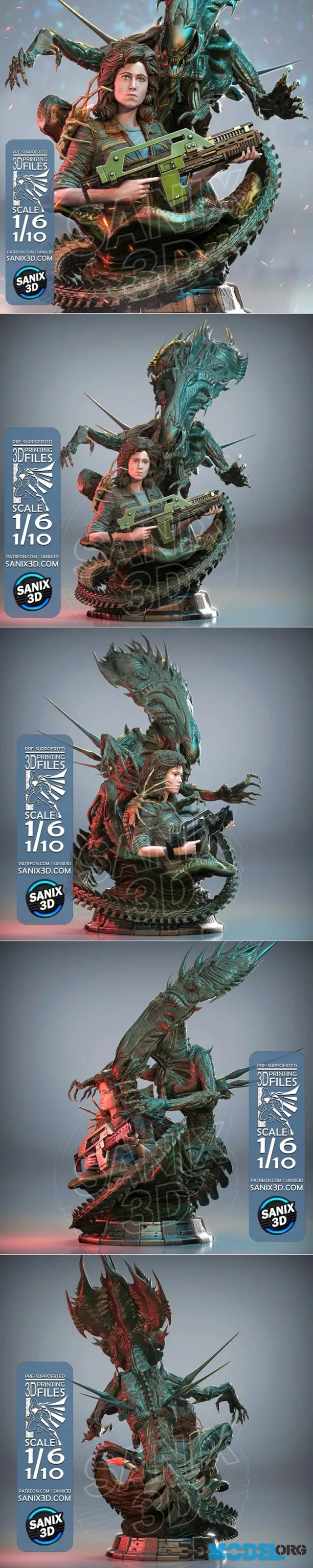 Sanix - Ellen Ripley (Aliens) – Printable