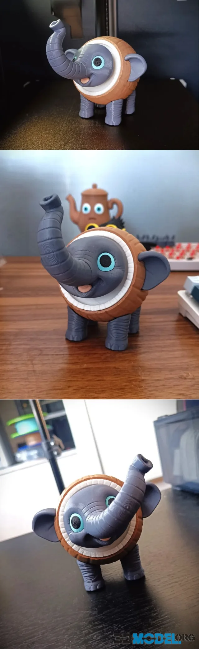 Cocofanto Elefanto articulated toy – Printable