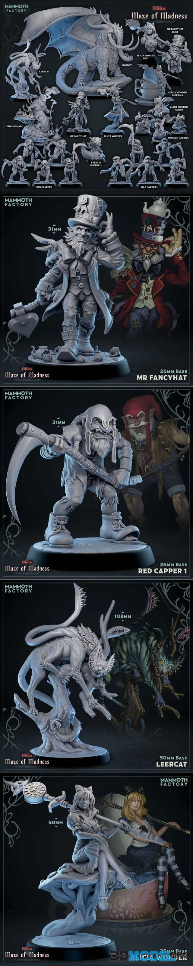 Mammoth Factory - Maze of Madness May 2025 – Printable