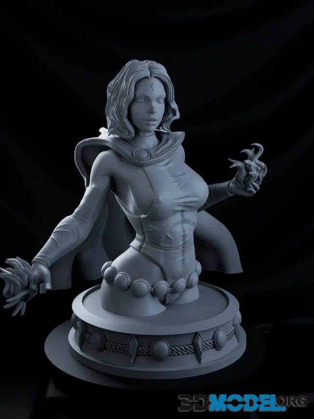 BrunoArt3D - Ravena titas busto – Printable