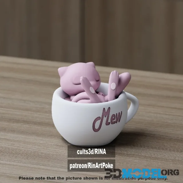 Mew chill cup – Printable