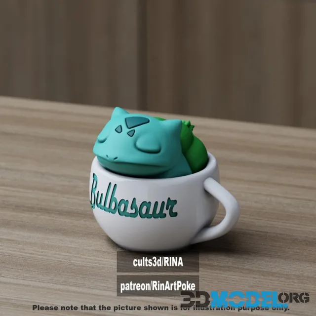 Bulbasaur chill cup – Printable