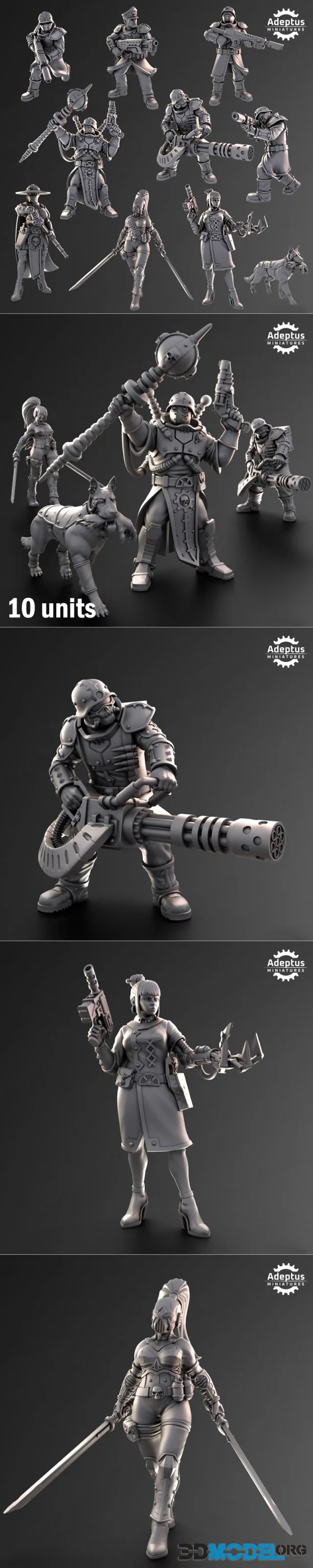 Adeptus Miniatures - Kill Squad. Mercenary Syndicate – Printable
