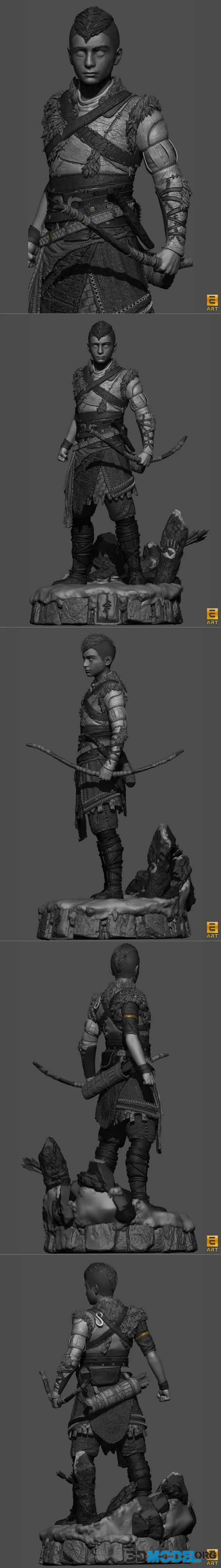 Atreus God of War - Ragnarok FanArt – Printable