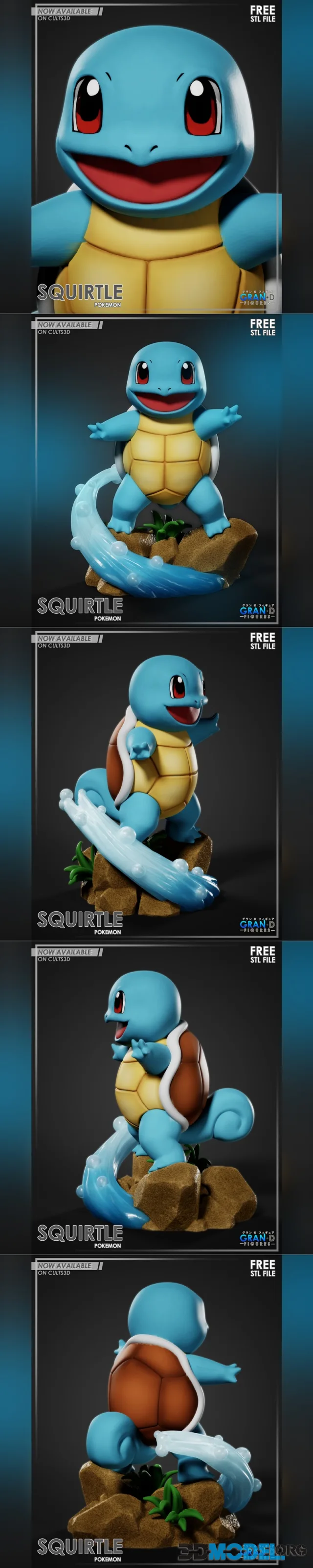Squirtle - Pokemon – Printable