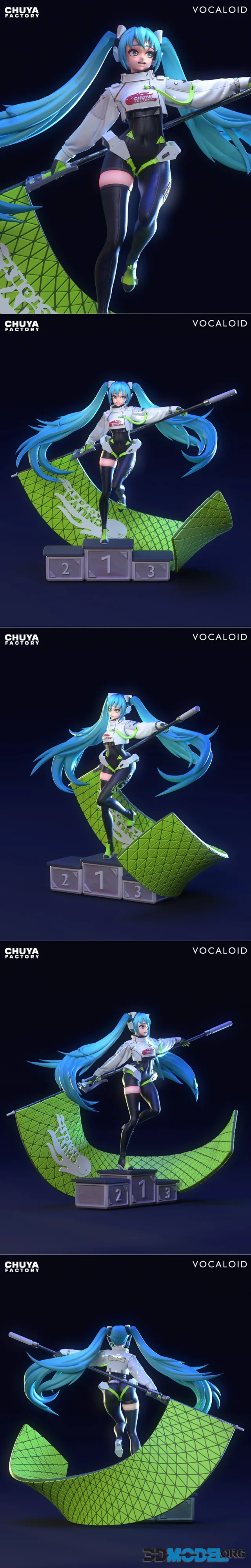 Chuya Factory - Vocaloid - Hatsune Miku – Printable