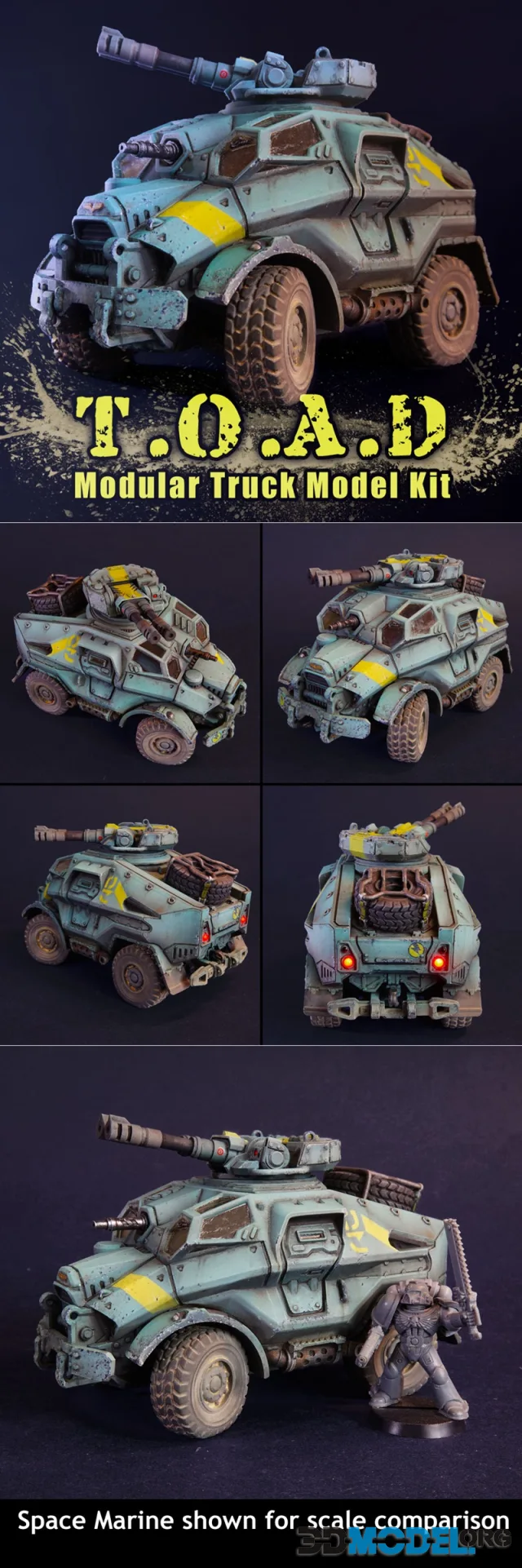 TOAD - Truck Model Kit – Printable