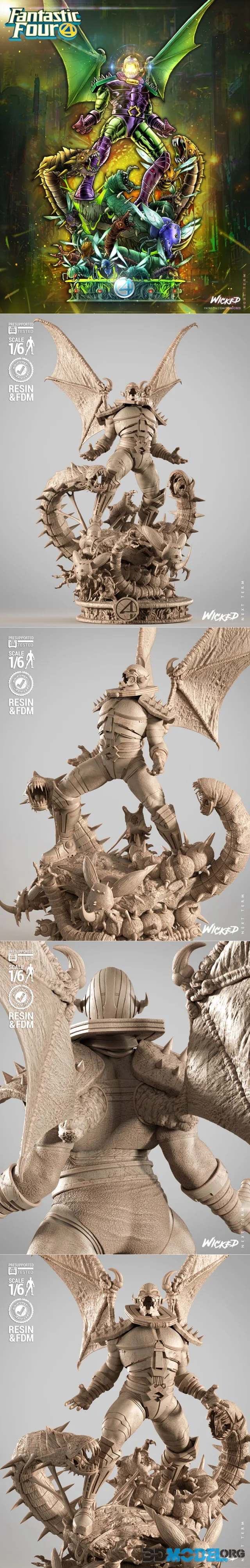 WICKED - Annihilus Sculpture – Printable