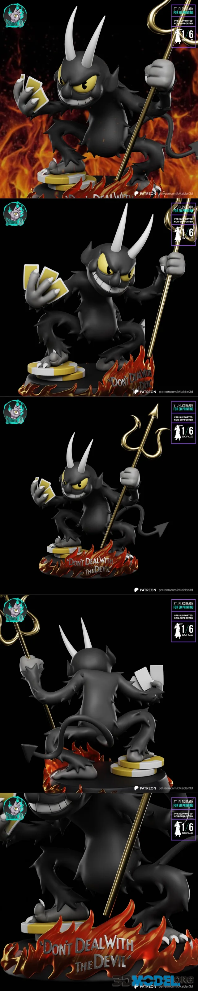 Kaidan - The Devil Cuphead – Printable