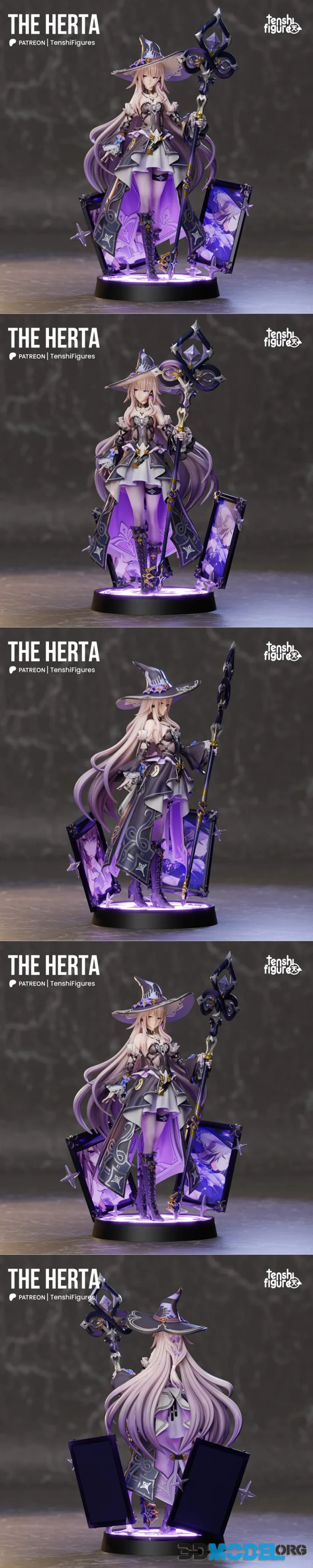 Tenshi Figures -  The Herta Honkai Star Rail – Printable