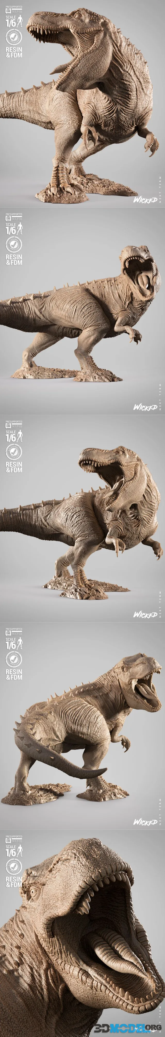 WICKED - T-Rex Sculpture – Printable
