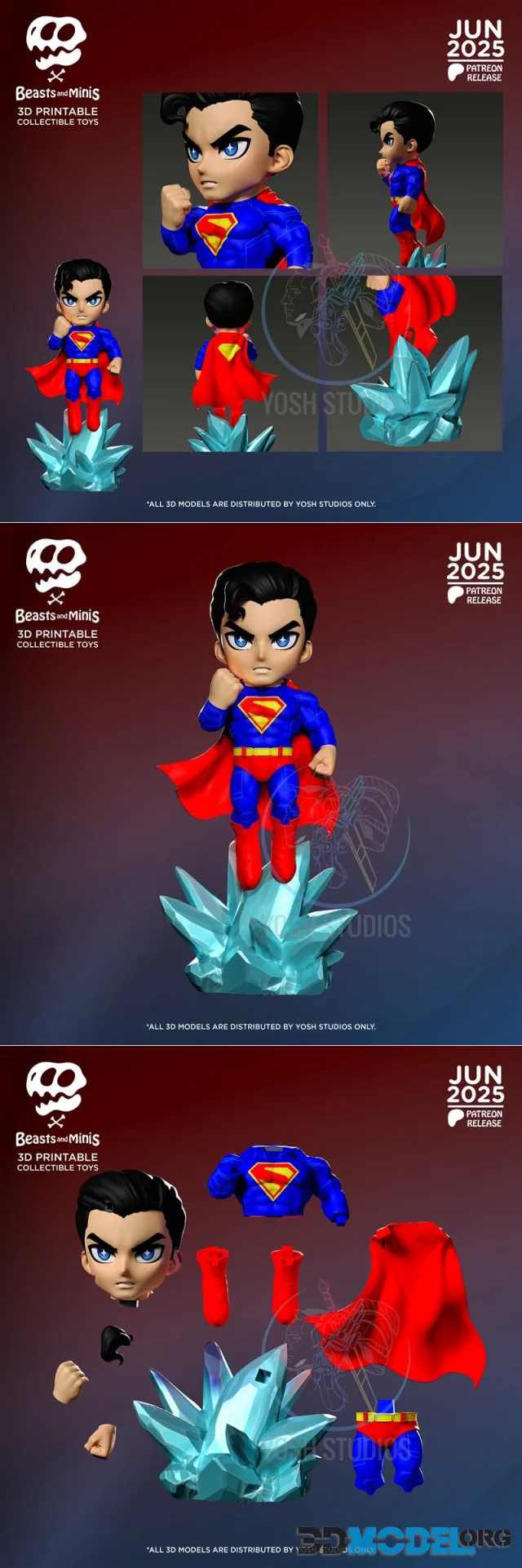 Superman Mini – Printable