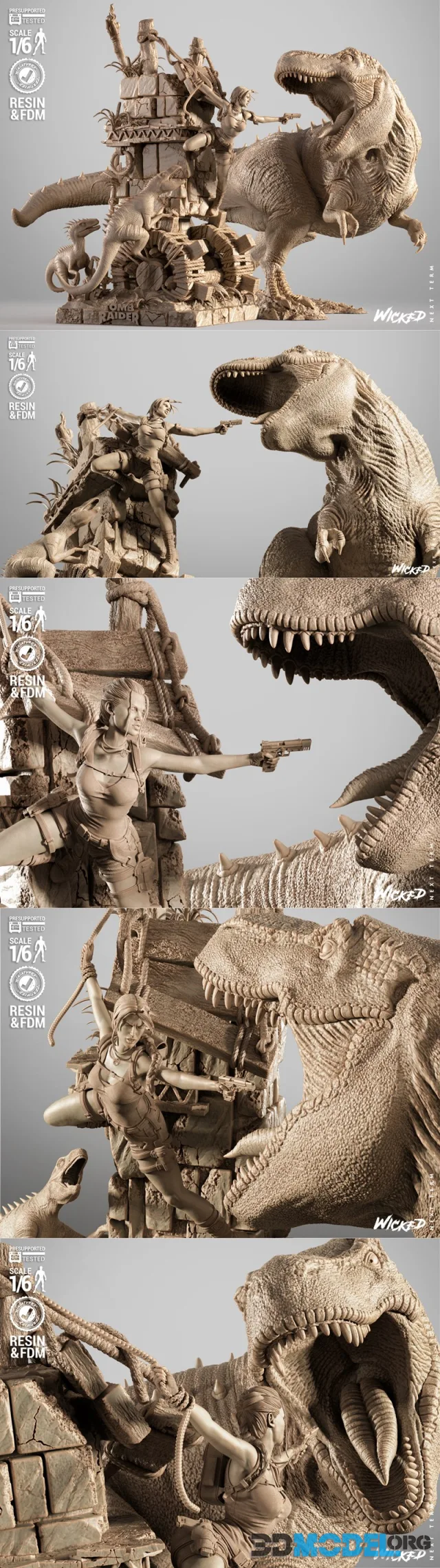 WICKED - Tomb Raider Diorama – Printable