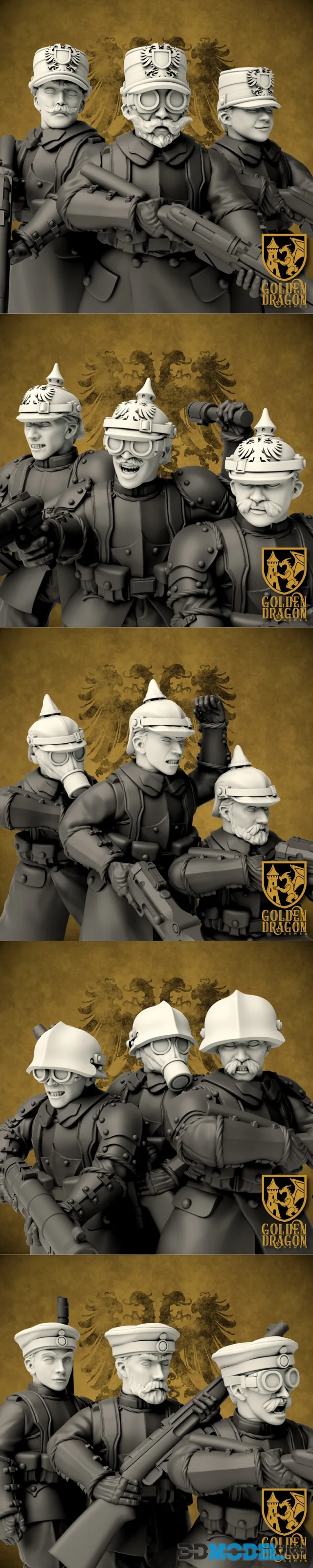 Holy Roman Empire - Brandenburger Sturmtruppen Upgrade Pack – Printable