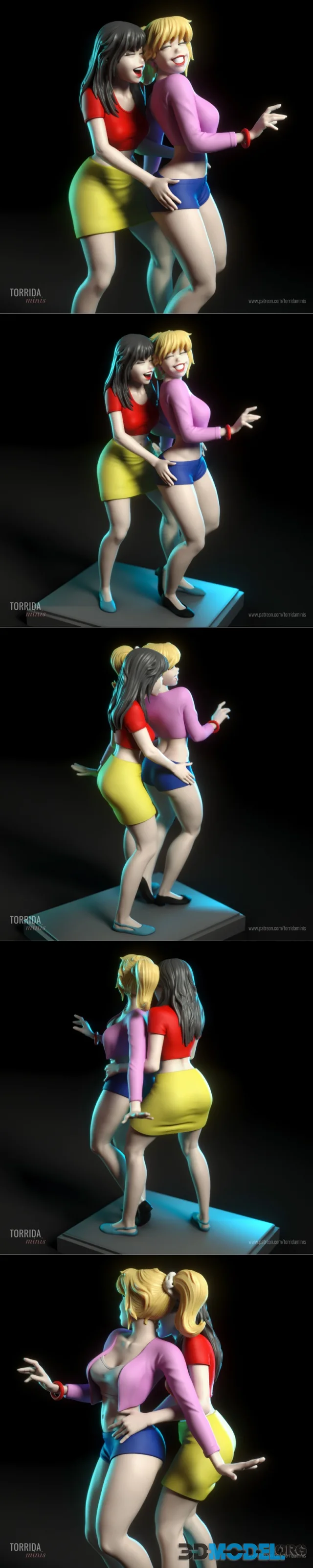 Torrida Minis - Betty and Veronica – Printable