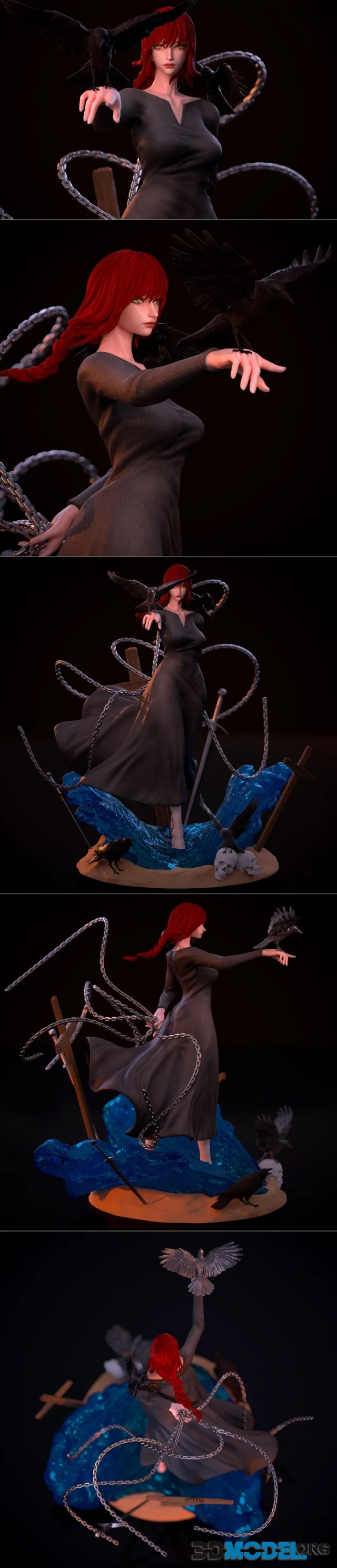 Sylviana sculpt - Makima – Printable