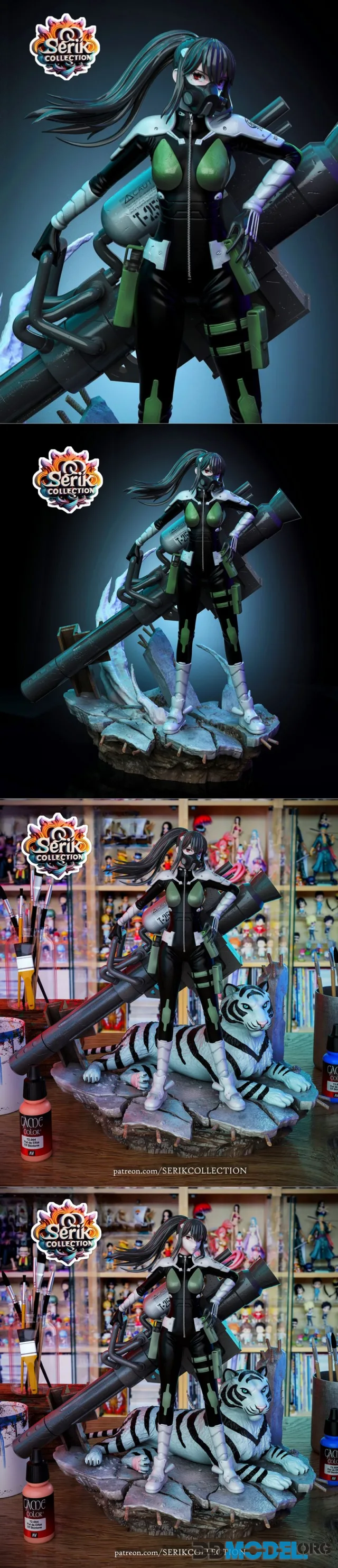 Serik Collection - Mina Ashiro Kaiju No. 8 – Printable