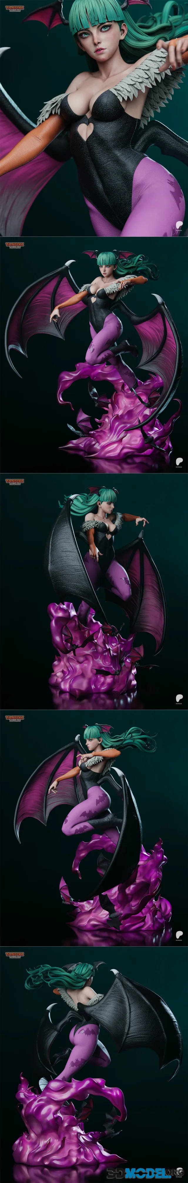 Tanuki Figures - Morrigan – Printable