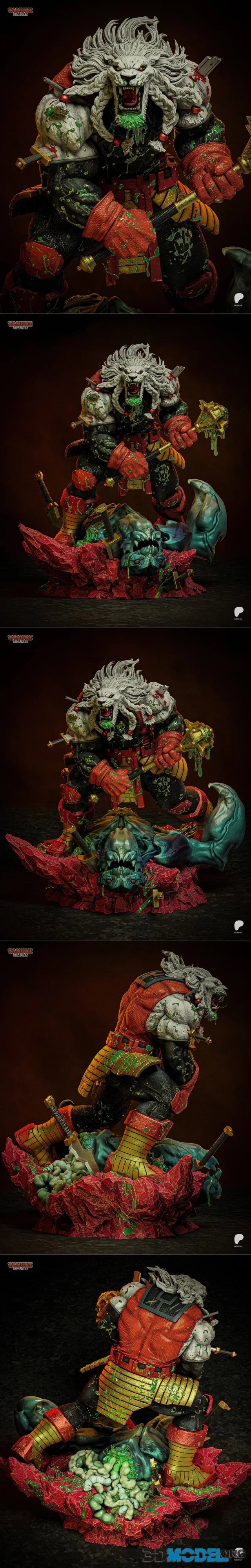Tanuki Figures - Battle Beast – Printable