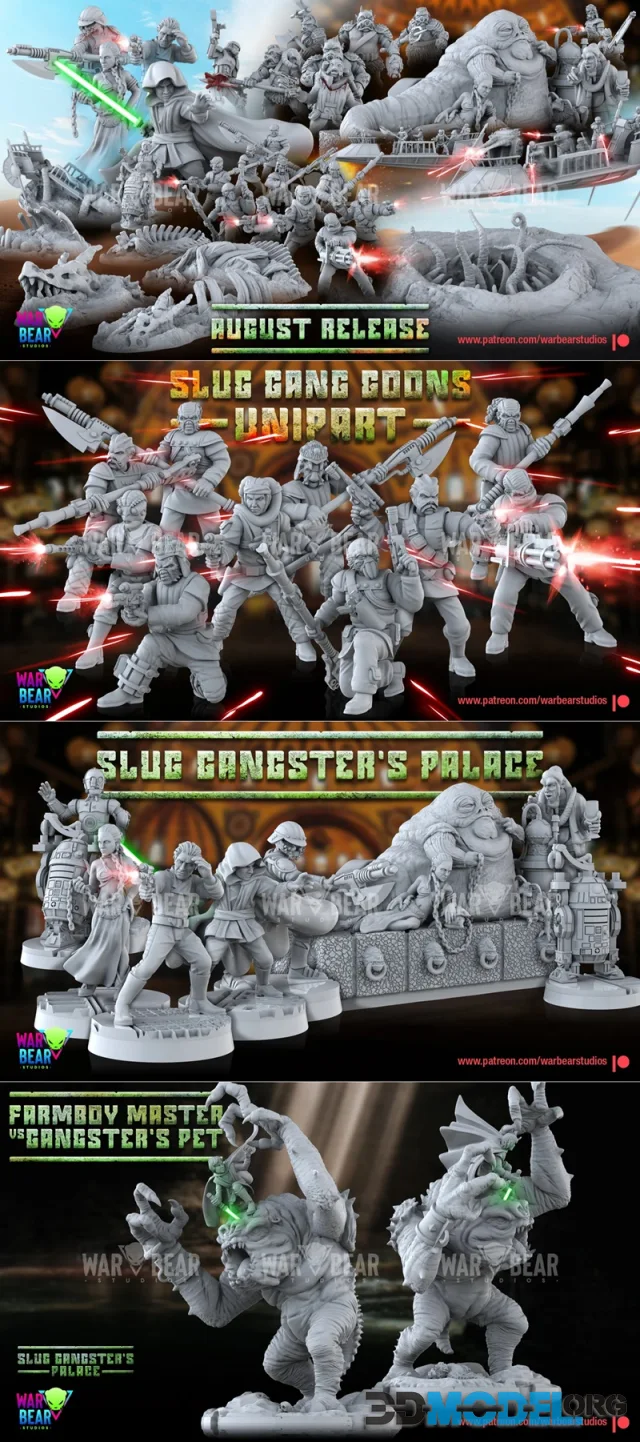 War Bear Studios August 2023 – Printable