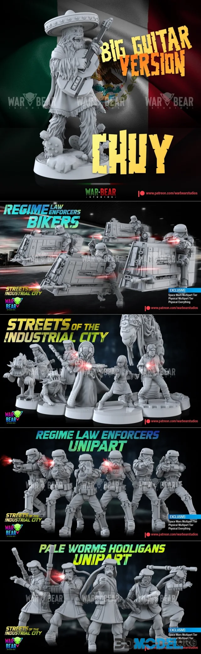 War Bear Studios September 2023 – Printable