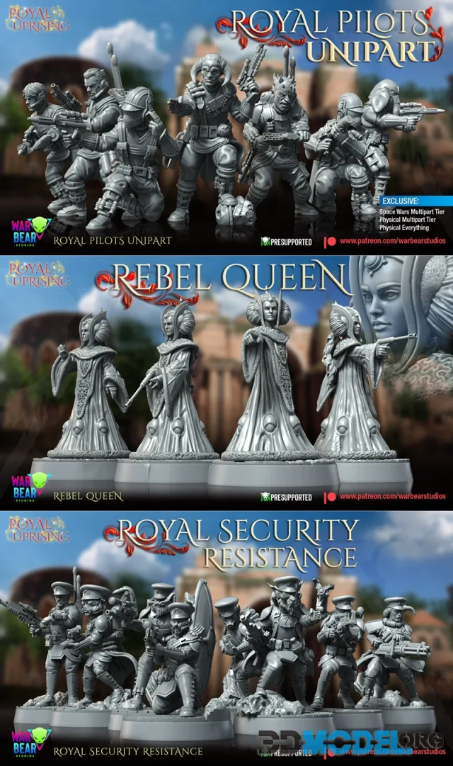 War Bear Studios May 2024 – Printable