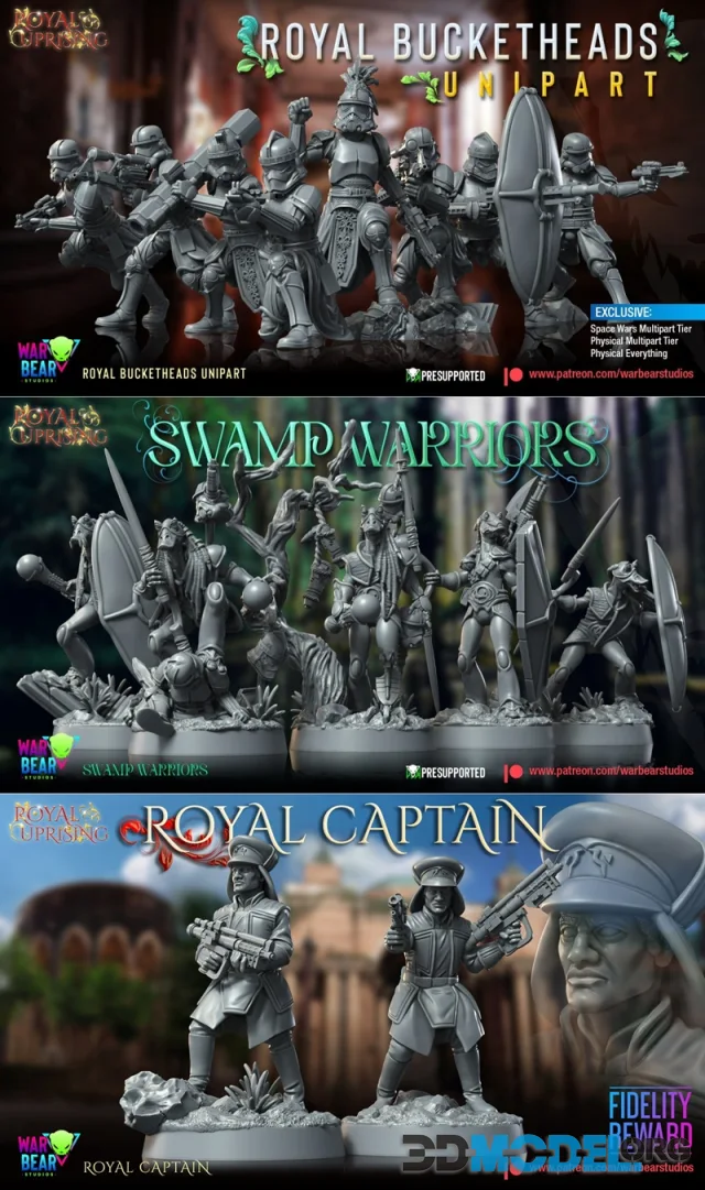 War Bear Studios June 2024 – Printable