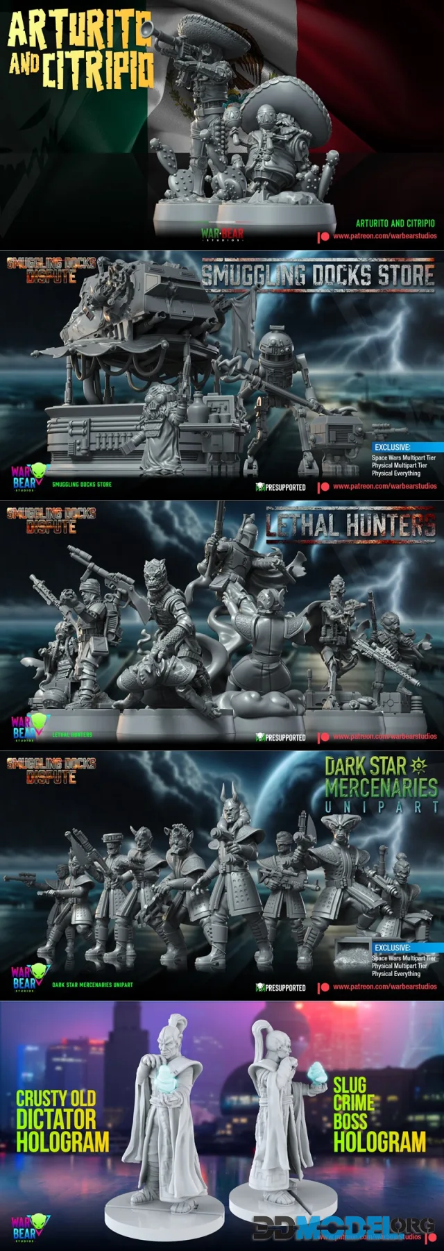 War Bear Studios September 2024 – Printable