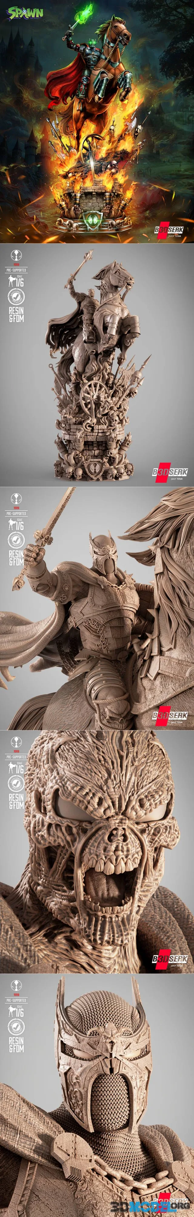 B3DSERK - Medieval Spawn Sculpture – Printable