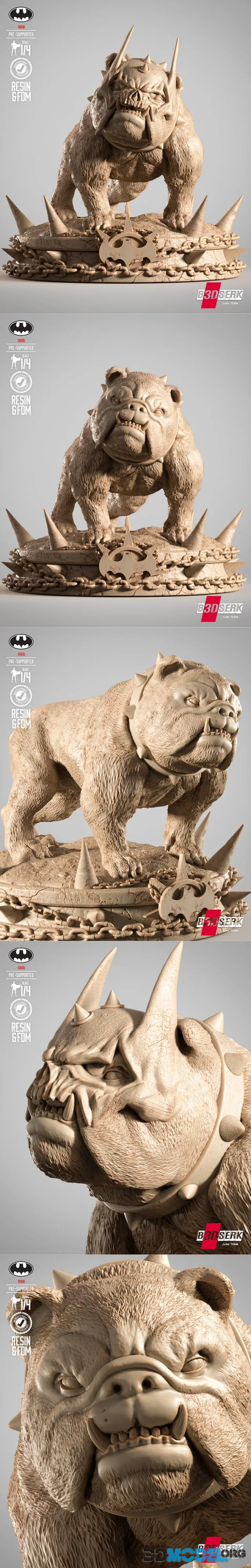 B3DSERK - Batman Who Frags Dog Bust – Printable