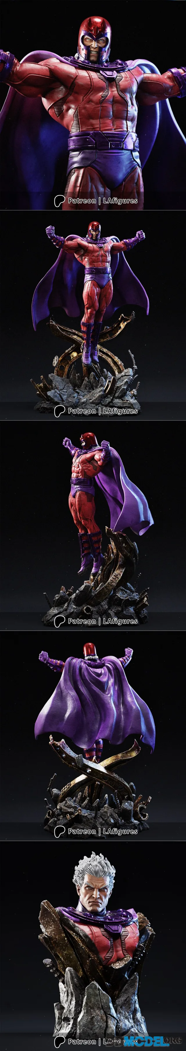 L.A. Figures - Magneto - X-men – Printable