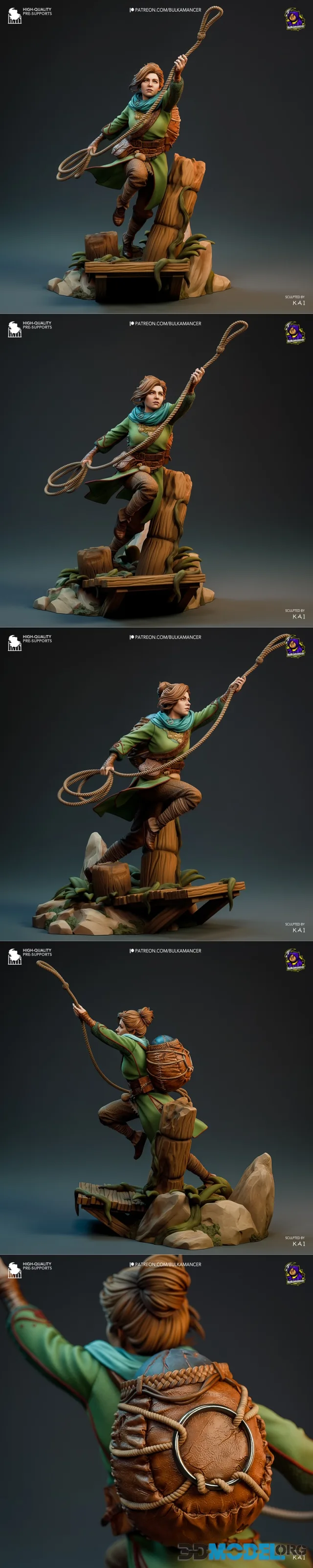 Bulkamancer Sculpts - Zoe - Split Fiction – Printable