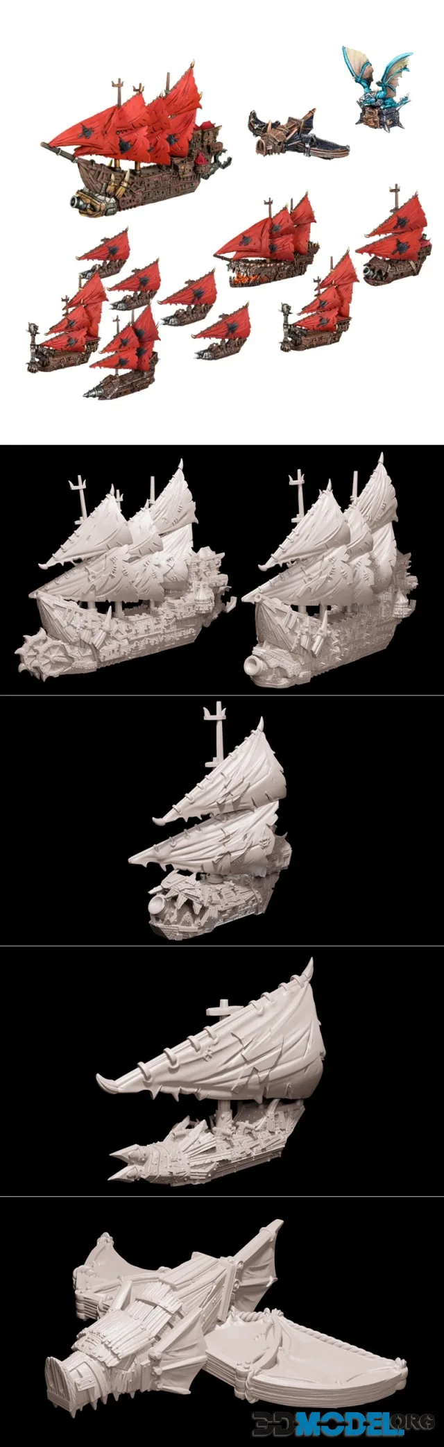 Armada Orc Fleet – Printable