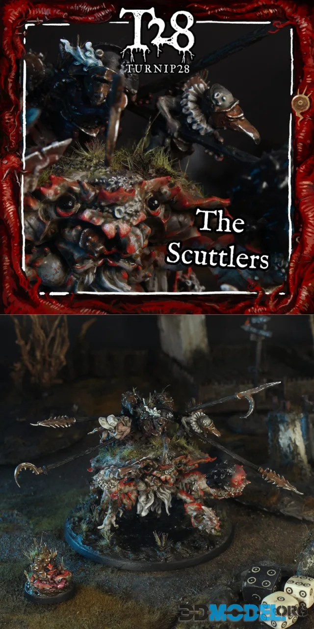 Turnip28 - Scuttlers (Crab) – Printable