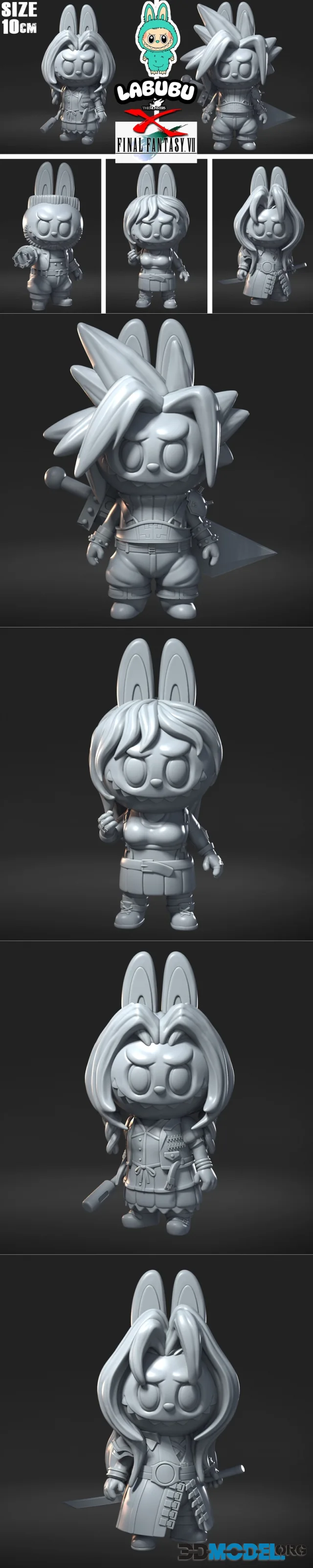 RN Estudio - Labubu x FF – Printable