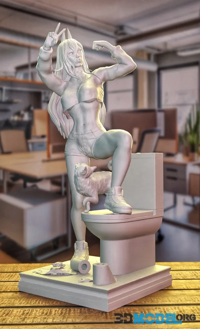 MCM3D - Power - Chainsaw Man – Printable