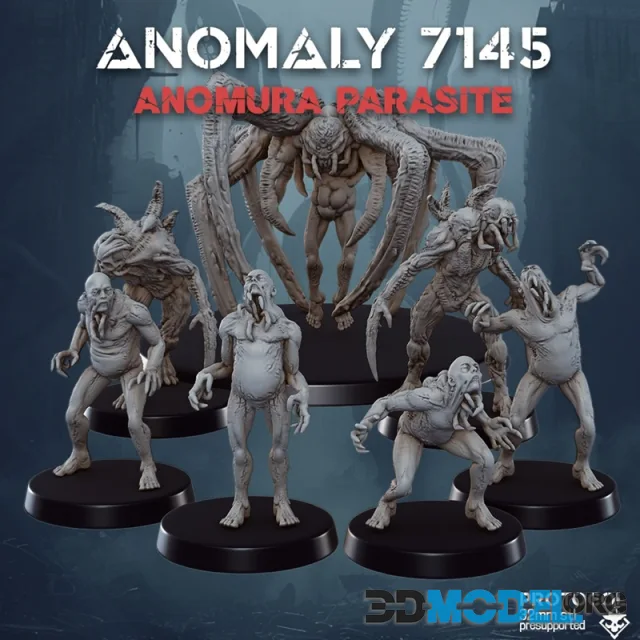 Skullforge Studios - Anomaly 7145 - Anomura Parasite – Printable