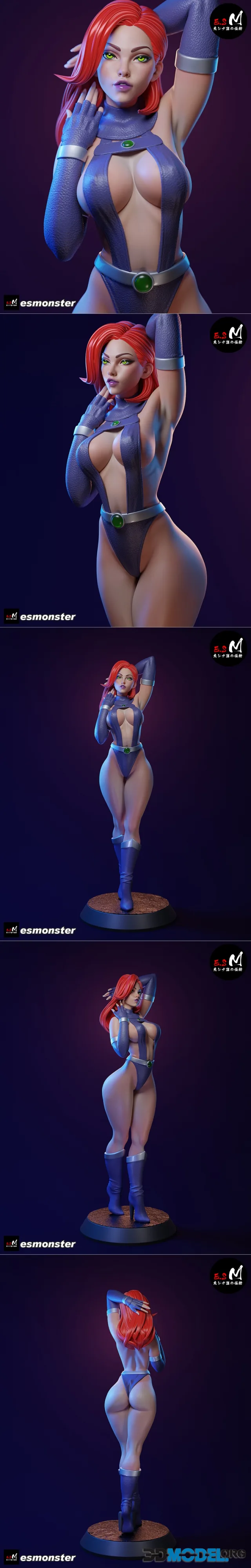 E.S Monster - Starfire – Printable