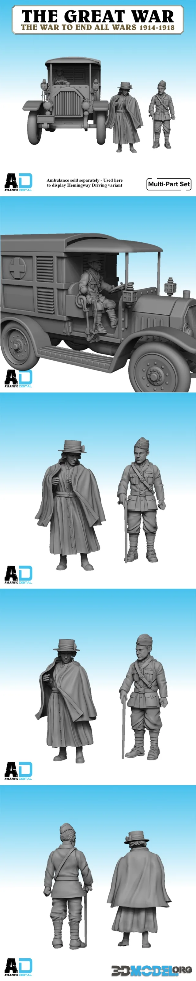 Wargames Atlantic - Hemingway and Agnes – Printable