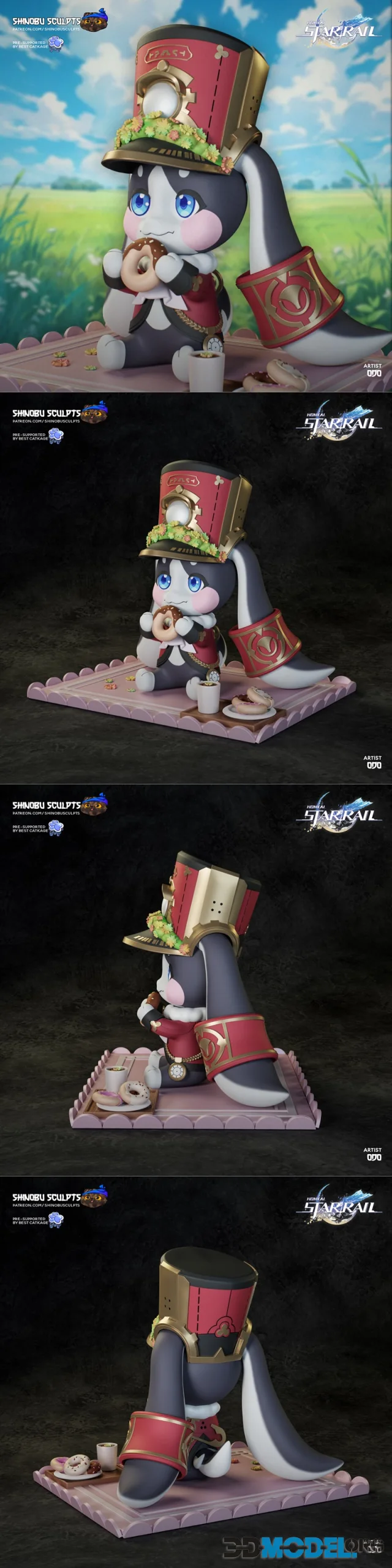 Shinobu Sculpt - Pompom – Printable
