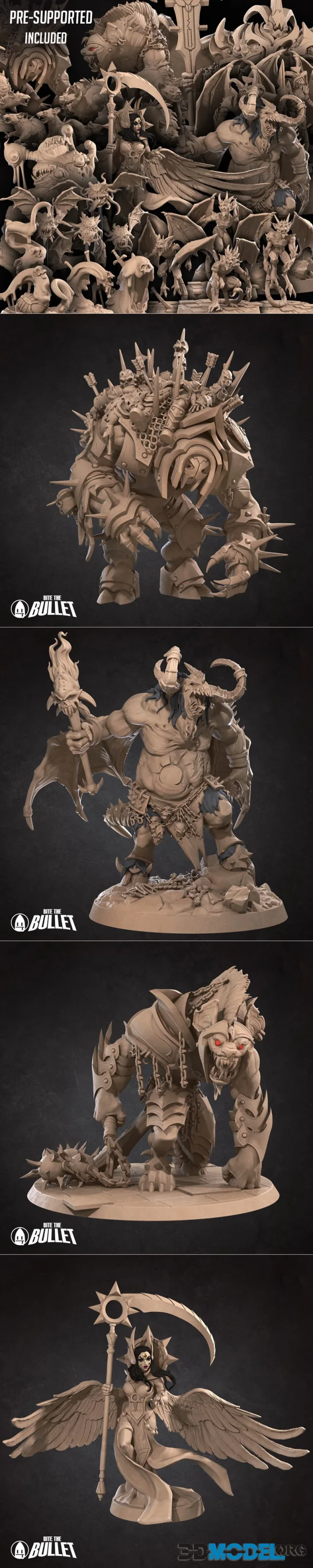 Bite the Bullet - Dungeon (Demons) April 2024 – Printable
