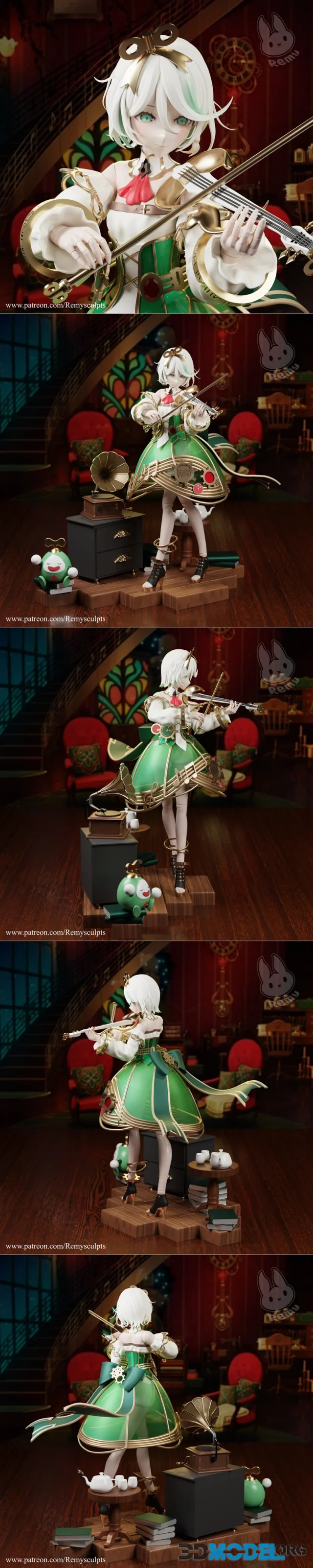 Cecilia Immergreen - HOLOLIVE VTUBER JUSTICE – Printable