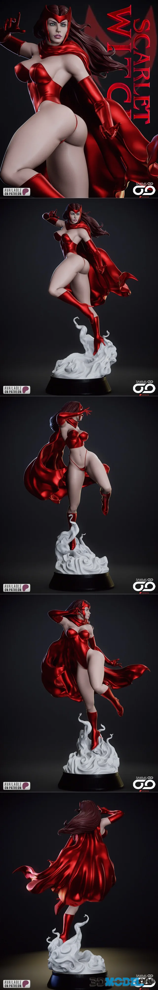 Shadaloo Studios - Scarlet Witch – Printable