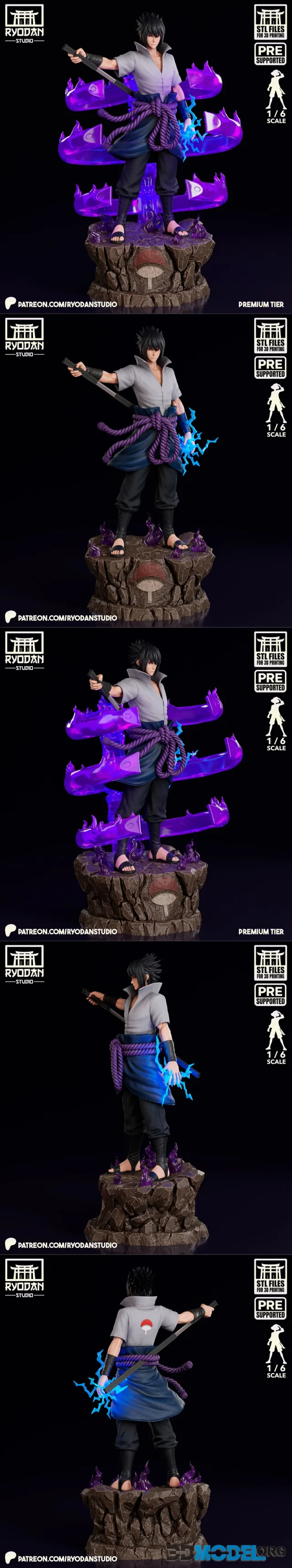 Ryodan Studio - Sasuke Uchiha – Printable