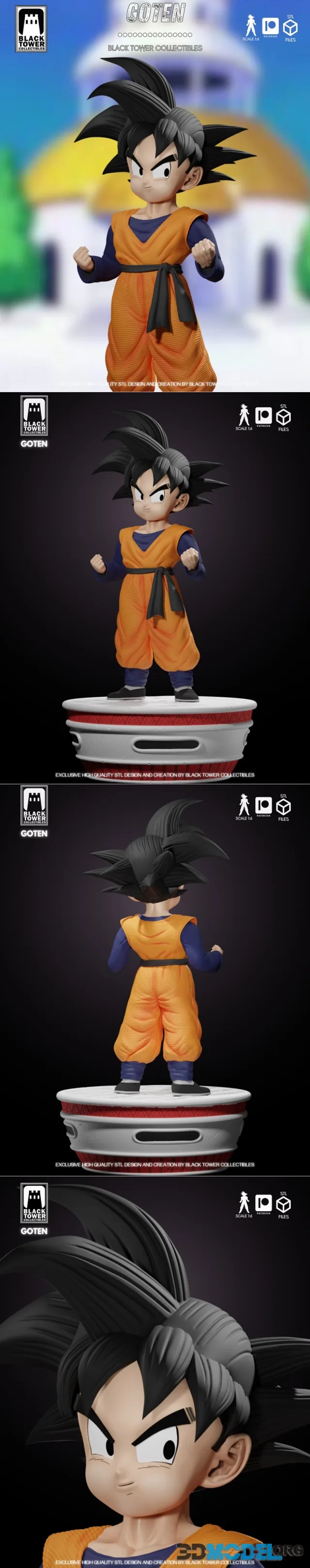 Black Tower Collectibles - Goten – Printable