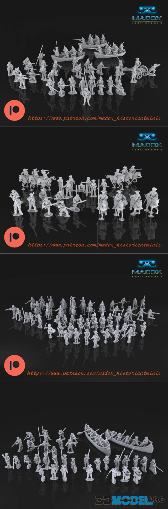 Madox Historical Miniatures February, March, April, June 2022 – Printable